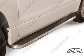 AFZDASGV3D0811 Защита штатных порогов Arbori d57 труба SUZUKI GRAND VITARA 3 doors 2008-2012