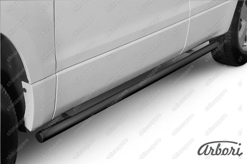 AFZDASGV0811B Защита порогов d57 труба Arbori черн. для Suzuki GRAND VITARA 5дв. 2008-2012