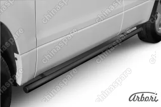 AFZDASGV0811B Защита порогов d57 труба Arbori черн. для Suzuki GRAND VITARA 5дв. 2008-2012