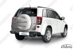 AFZDASGV0814B Уголки d57+d42 двойные Arbori черн. для Suzuki GRAND VITARA 5дв. 2008-2012