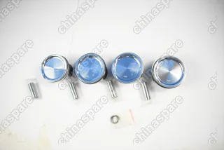 Поршни с кольцами и пальцем (комплект) +0,50 (R2) VAG 1,6 MPI CFNA CFNB 76,5 1.2x1.2x2.0 17.0x45.8