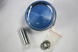 Поршни с кольцами и пальцем (комплект) +0,50 (R2) VAG 1,6 MPI CFNA CFNB 76,5 1.2x1.2x2.0 17.0x45.8