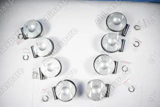 Поршни c кольцами и пальцем (комплект) +0,00 STD Audi A8 4,0 TFSI