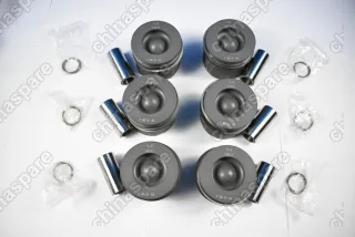 Поршни с кольцами и пальцем (комплект) +0,00 (STD) Land Rover 306DT 3,0 V6 Diesel