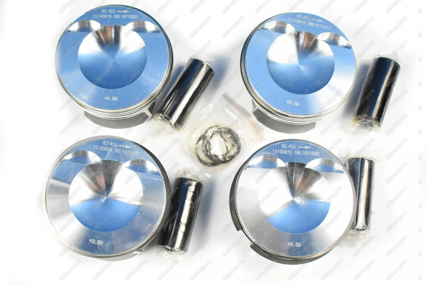 Поршни c кольцами и пальцем (комплект) +0,50 (R2) 2,0L CAE/CDN/CFK/CPM/CCT