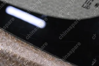 Стекло лобовое (зеленое, синяя с/з полоса, обогрев, датчик дождя) Hyundai i40 (уценка)