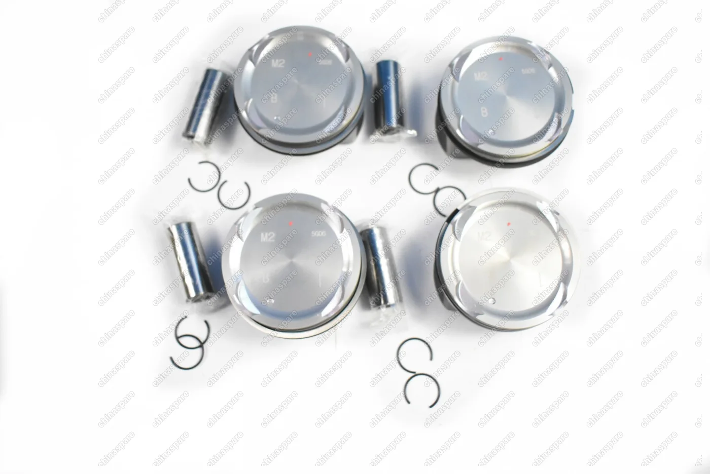 Поршни c кольцами и пальцем (комплект) +0,00 (STD) Hyundai G4NA/G4NB/G4ND 2,0