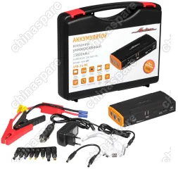 APB-14-06 Аккумулятор внешний универсальный (Booster) 13800мАч: 2хUSB 5V 2A, 12V/16V/19V, пуск ДВС