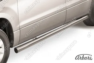 AFZDASGV1206 Защита порогов d57 труба Arbori нерж. сталь для Suzuki GRAND VITARA 5дв. 2012-2015