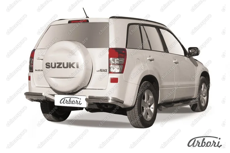 AFZDASGV1208 Уголки d57+d42 двойные Arbori нерж. сталь для Suzuki GRAND VITARA 5дв. 2012-2015