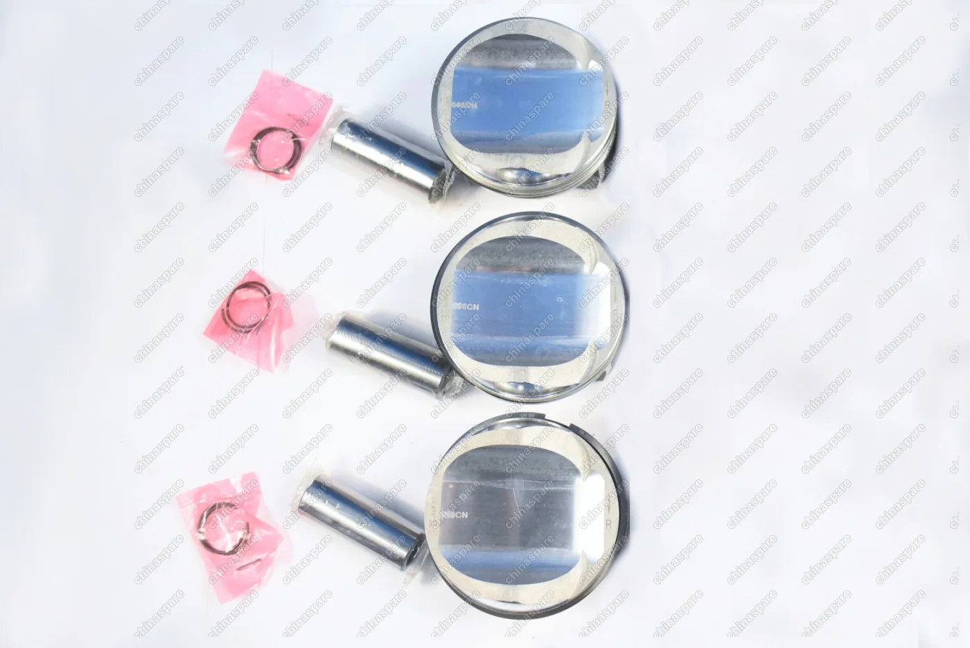 Поршни c кольцами и пальцем (комплект) +0,00 (STD) Audi CGW/CGX/CTU 3,0L 4-6 цилиндр