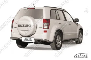 AFZDASGV1209 Уголки d57 Arbori нерж. сталь для Suzuki GRAND VITARA 5дв. 2012-2015