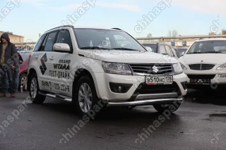 SZGV481601 Защита переднего бампера труба d76,Suzuki Grand Vitara 5D 2012-, SZGV.48.1601