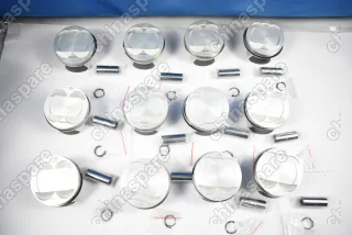 Поршни c кольцами и пальцем (комплект) +0,00 (STD) VAG W12 6,0L BRN,BTT,BJN,CFRA,BHT,BTE,BSB,AZC