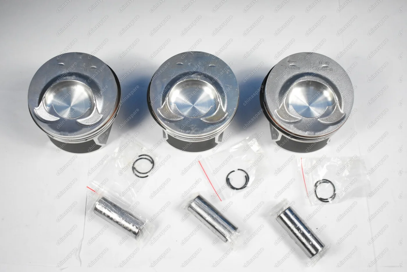 Поршни c кольцами и пальцем (комплект) +0,00 (STD) VAG VR6 BHK 3,6L 2006- 1-3-5 цилиндр