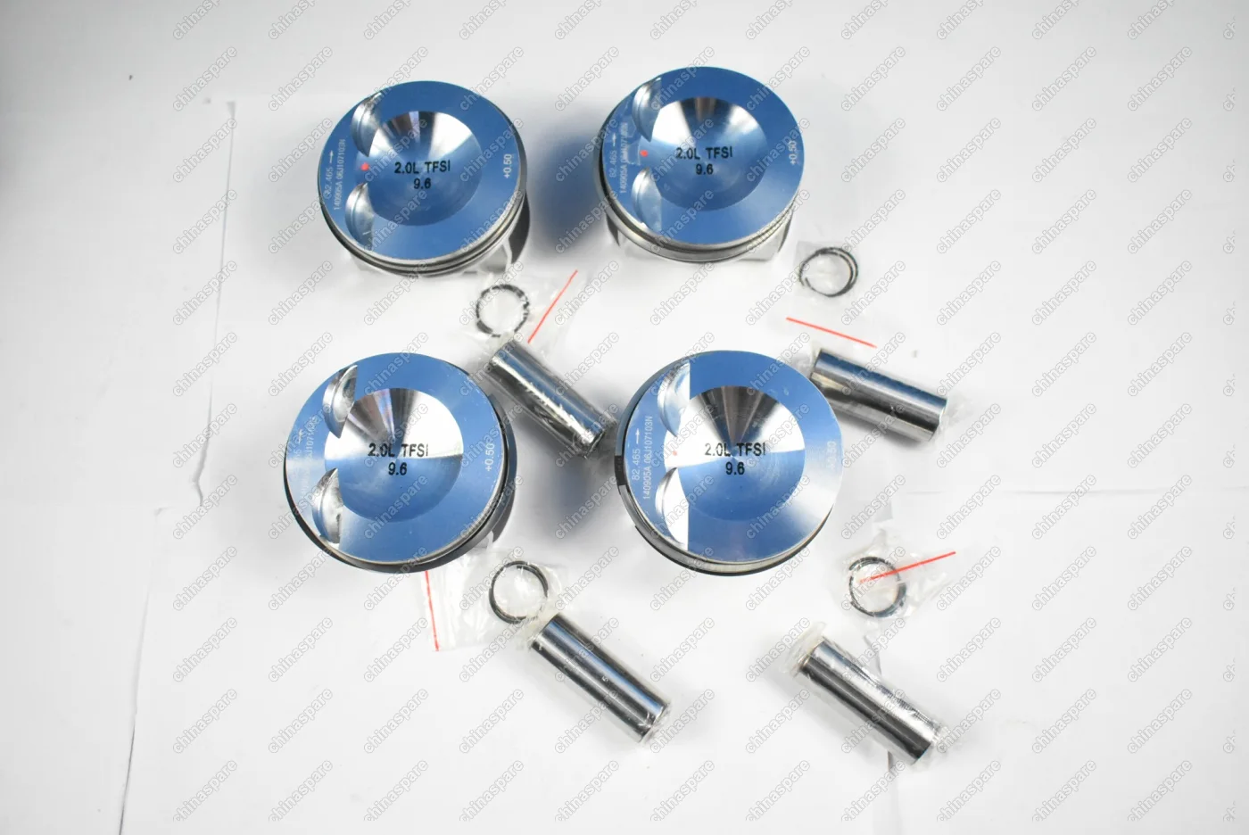 Поршни c кольцами и пальцем (комплект) +0,50 (R2) VAG 2,0 TFSI CAW/CCT
