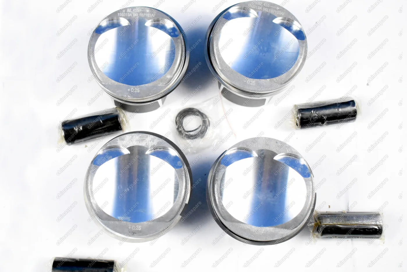 Поршни c кольцами и пальцем (комплект) +0,25 (R1) VAG 1,8 TFSI CDAA/CDAB