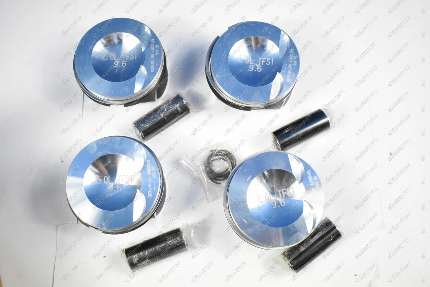 Поршни c кольцами и пальцем (комплект) +0,00 (STD) 2,0L CAE/CDN/CFK/CPM/CCT