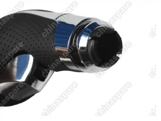 Ручка АКПП (черная, перфорированная) Opel Astra J, Meriva B, Mokka, Zafira C, Corsa D