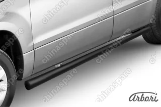 AFZDASGV1206B Защита порогов d57 труба Arbori черн. для Suzuki GRAND VITARA 5дв. 2012-2015