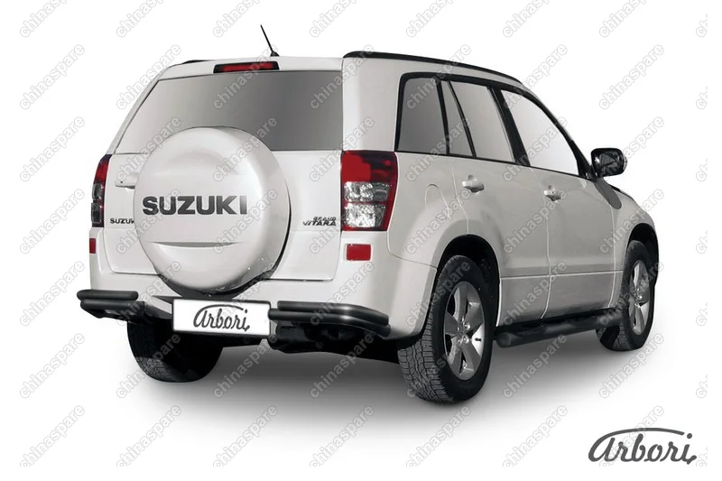 AFZDASGV1208B Уголки d57+d42 двойные Arbori черн. для Suzuki GRAND VITARA 5дв. 2012-2015