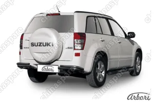 AFZDASGV1208B Уголки d57+d42 двойные Arbori черн. для Suzuki GRAND VITARA 5дв. 2012-2015