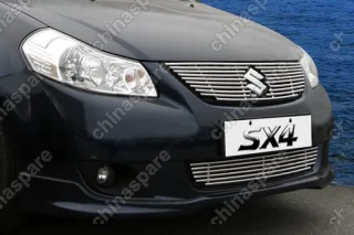 SUSX972278 Декоративный элемент воздухозаборника d10 (1 элемент из 6 трубочек) "Suzuki SX4" седан 2007- хром, SUSX.97.2278