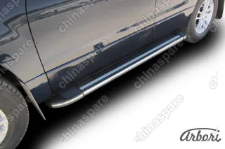 AFZDAALSSX403 Комплект алюминиевых порогов Arbori Luxe Black 1700 для SUZUKI SX4 2014-нв