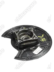 Щит тормозной задний правый в сборе Luxgen 7 (SUV)