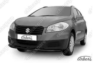 AFZDASSX41403B Защита переднего бампера d57 Arbori черн. для Suzuki SX4 2014-нв