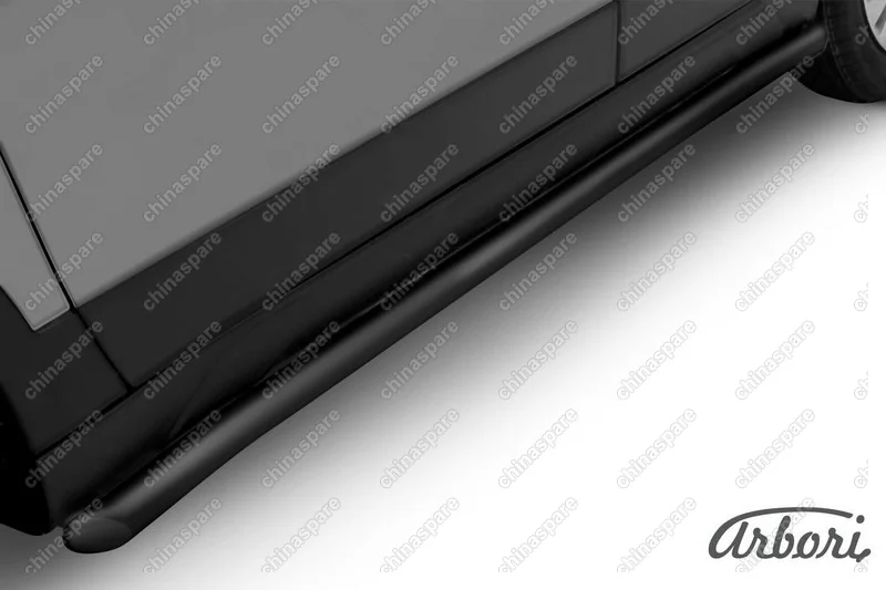 AFZDASSX41404B Защита порогов d57 с гибами Arbori черн. для Suzuki SX4 2014-нв