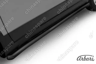 AFZDASSX41404B Защита порогов d57 с гибами Arbori черн. для Suzuki SX4 2014-нв