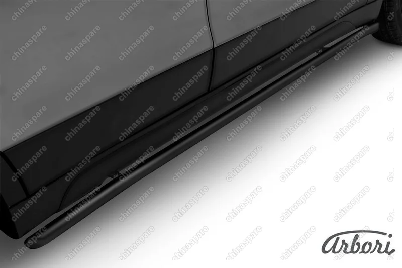 AFZDASSX41405B Защита порогов d42 с гибами Arbori черн. для Suzuki SX4 2014-нв