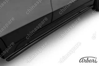 AFZDASSX41405B Защита порогов d42 с гибами Arbori черн. для Suzuki SX4 2014-нв
