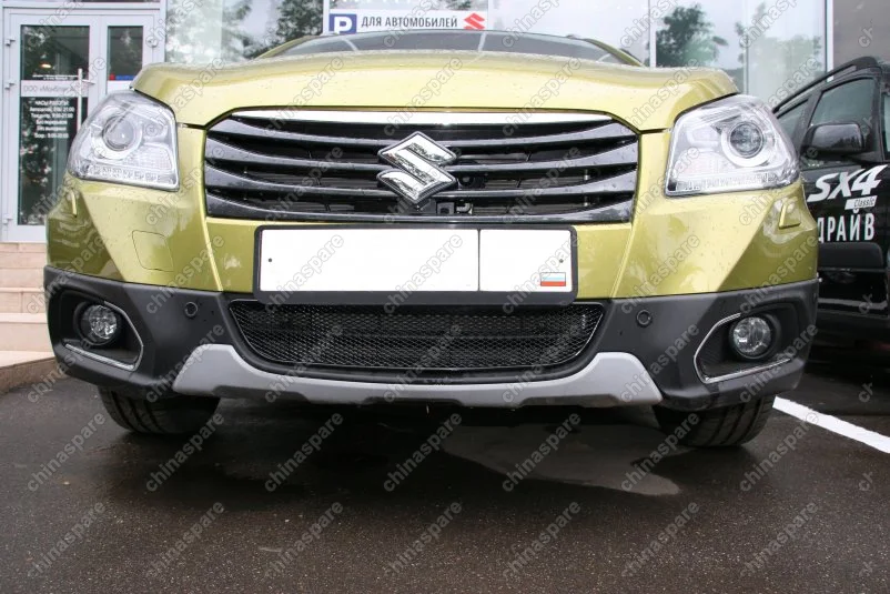 1510314151 Сетка на бампер внешняя для SUZUKI SX4 2014-2016, черн., 15 мм