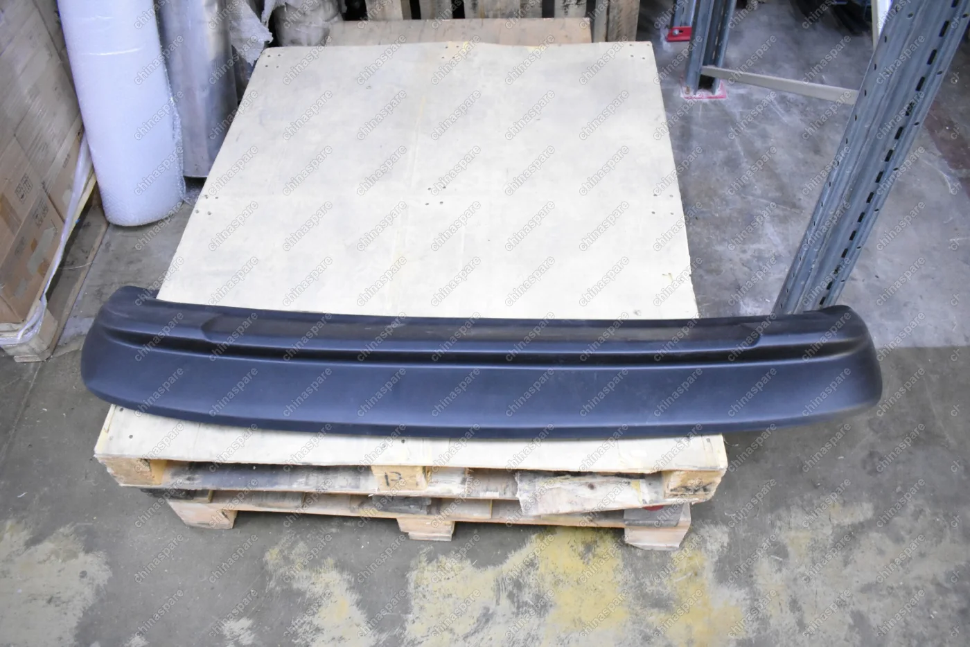 Спойлер бампера заднего нижняя часть (юбка) Kia Rio III 2015- (рестайлинг) (уценка)