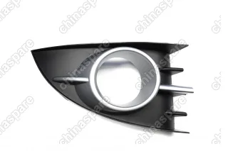 Комплект решеток переднего бампера (центральная и решетки ПТФ) Renault Grand Scenic II