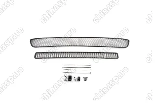 1510415151 Сетка на бампер внешняя для SUZUKI Vitara 2015->, 2 шт., черн., 15 мм, без декоративной накладки на передний бампер