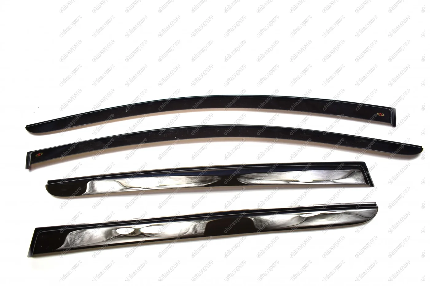 Дефлекторы стекол (комплект) Chevrolet Aveo II (Т300) 2011-2015 (хетчбэк)