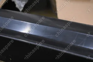 Юбка бампера заднего (без насадки на глушитель) Chevrolet Aveo 2012-2017  (уценка)