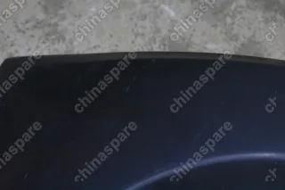 Юбка бампера заднего (без насадки на глушитель) Chevrolet Aveo 2012-2017  (уценка)