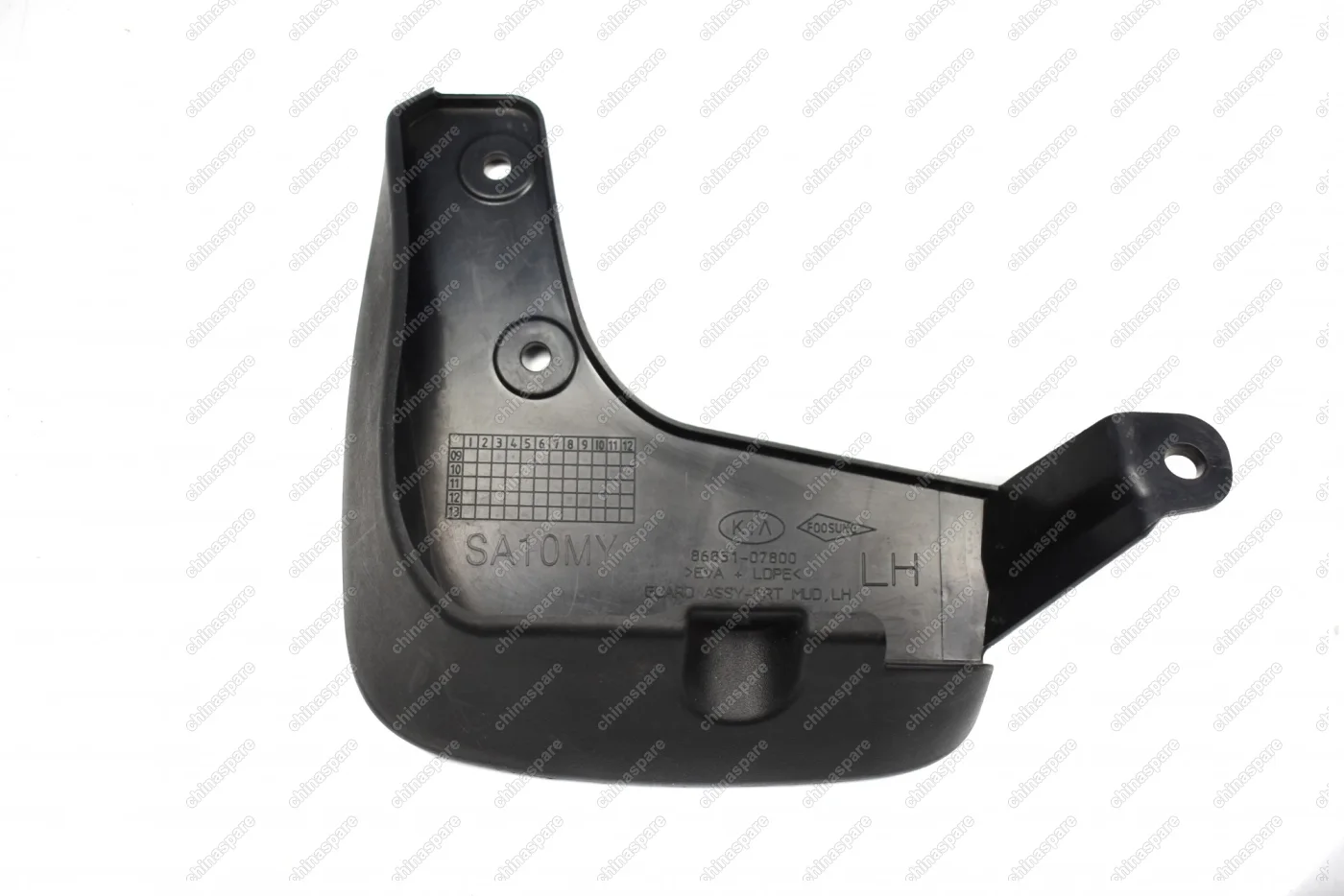 Брызговик передний левый Kia Picanto II