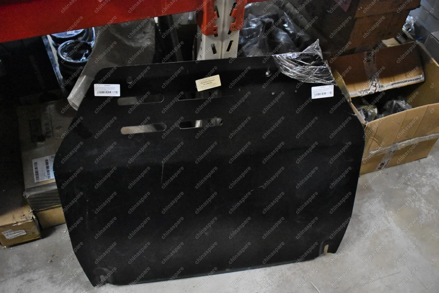 Защита моторного отсека (c комплектом креплений) Kia Sportage II 2004-2010