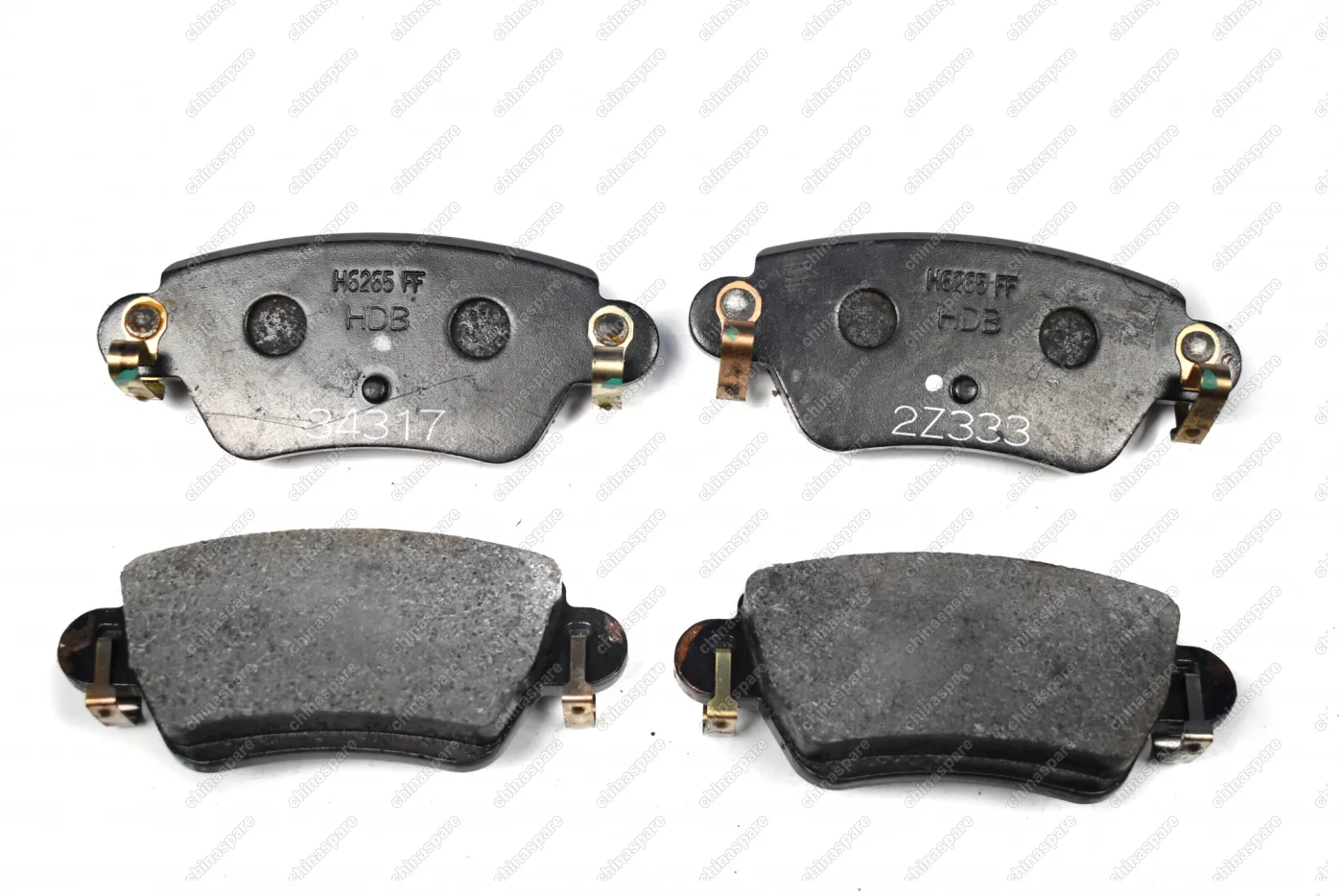 Колодки тормозные задние (комплект) Luxgen 7