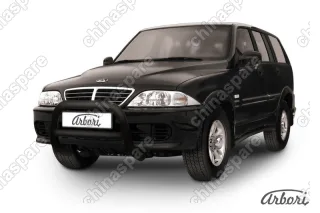 Кенгурятник d76 низкий Arbori черн. для Тагаз ROAD Partner 2008-2011