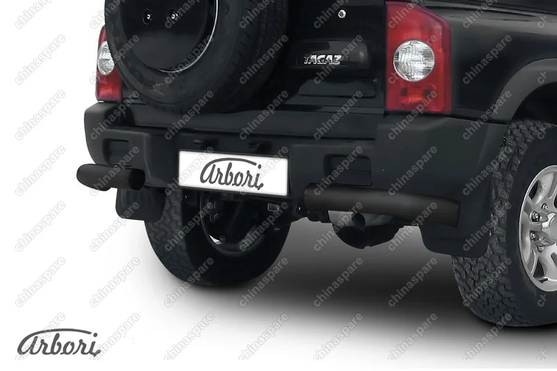 Уголки d76 Arbori черн. для Тагаз TAGER 5 дв. 2008-2012