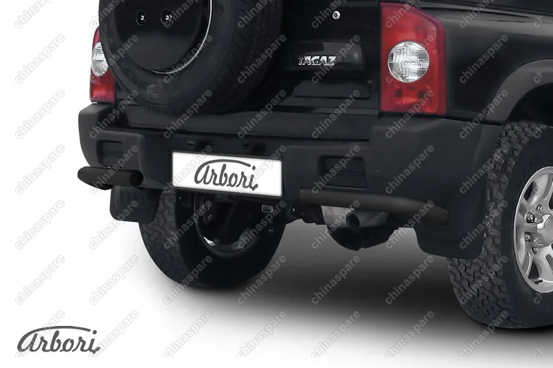 Уголки d57 Arbori черн. для Тагаз TAGER 5 дв. 2008-2012