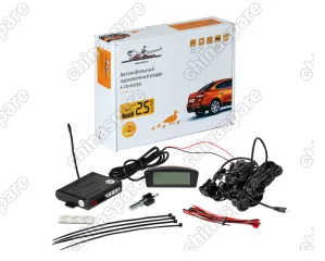 APS-WL-04 Парковочный радар 4 датчика, беспроводной ЖК экран