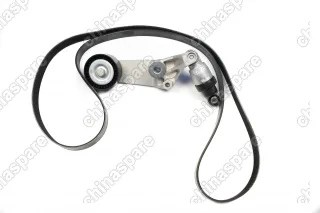 Комплект «Gates» (приводной ремень с роликом) Geely Emgrand EC7, Vision, Lifan X60