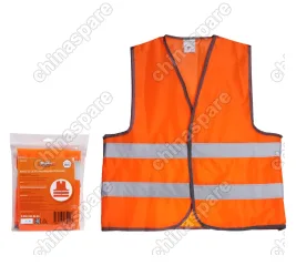 ARW-AV-04 Жилет со светоотражающими полосами, взрослый, р. XL (65х65 см), оранжевый
